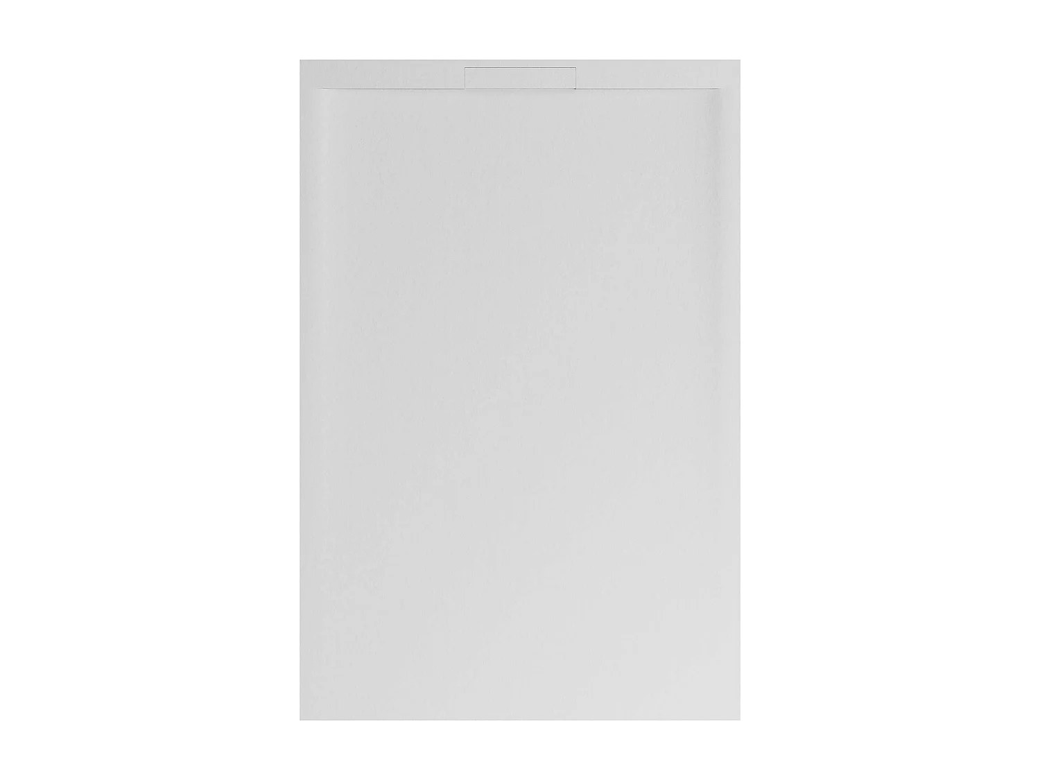 Receveur de douche 160x90 extra-plat Blanc en résine minérale antidérapant effet ardoise - Ragnar LAVABERG