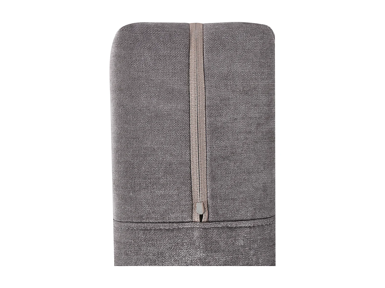 Divano letto con contenitore Tessuto MINISTER 160 x 200 cm Tortora