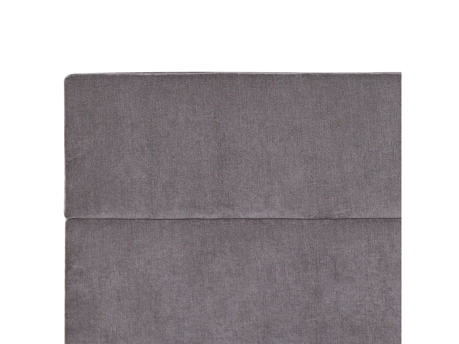 Lit boxspring avec rangement Tissu ARISTOCRAT 160 x 200 cm Taupe