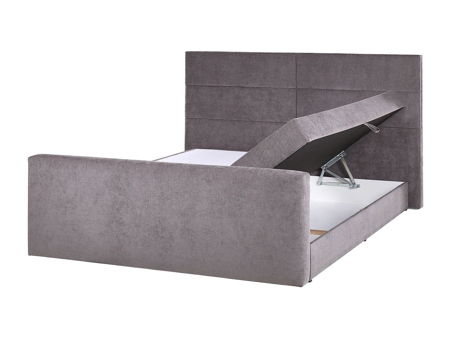 Divano letto con contenitore Tessuto ARISTOCRAT 180 x 200 cm Tortora