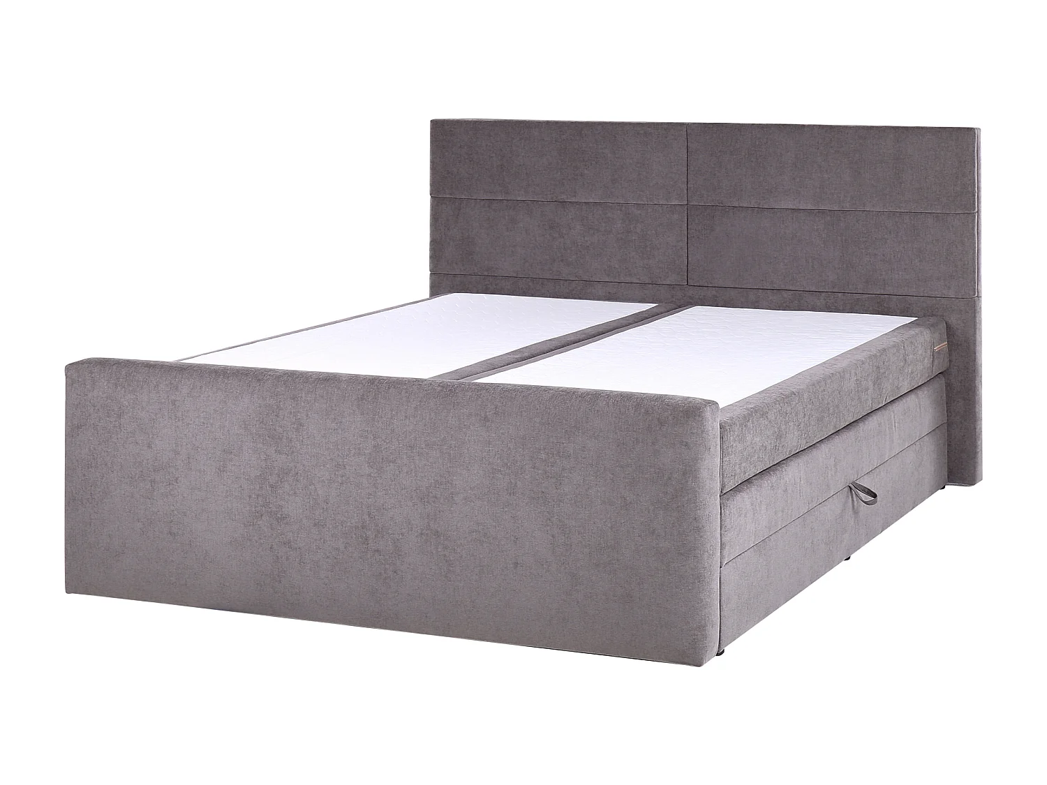 Divano letto con contenitore Tessuto ARISTOCRAT 180 x 200 cm Tortora