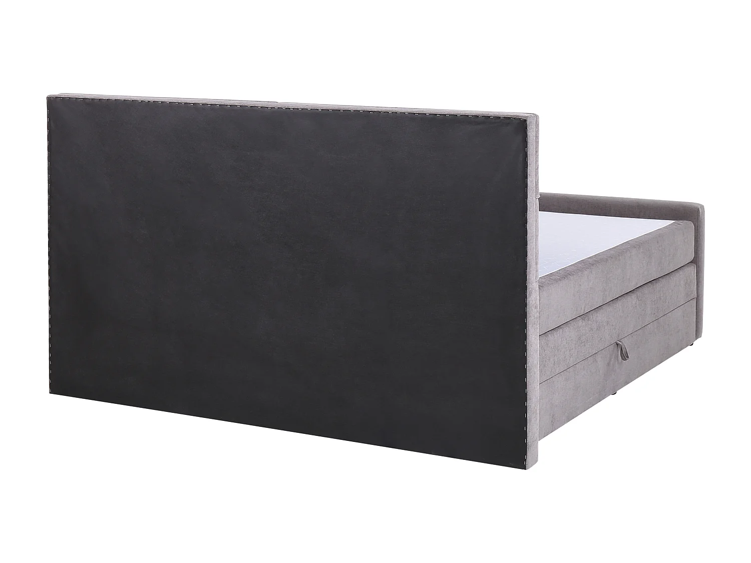 Divano letto con contenitore Tessuto ARISTOCRAT 180 x 200 cm Tortora