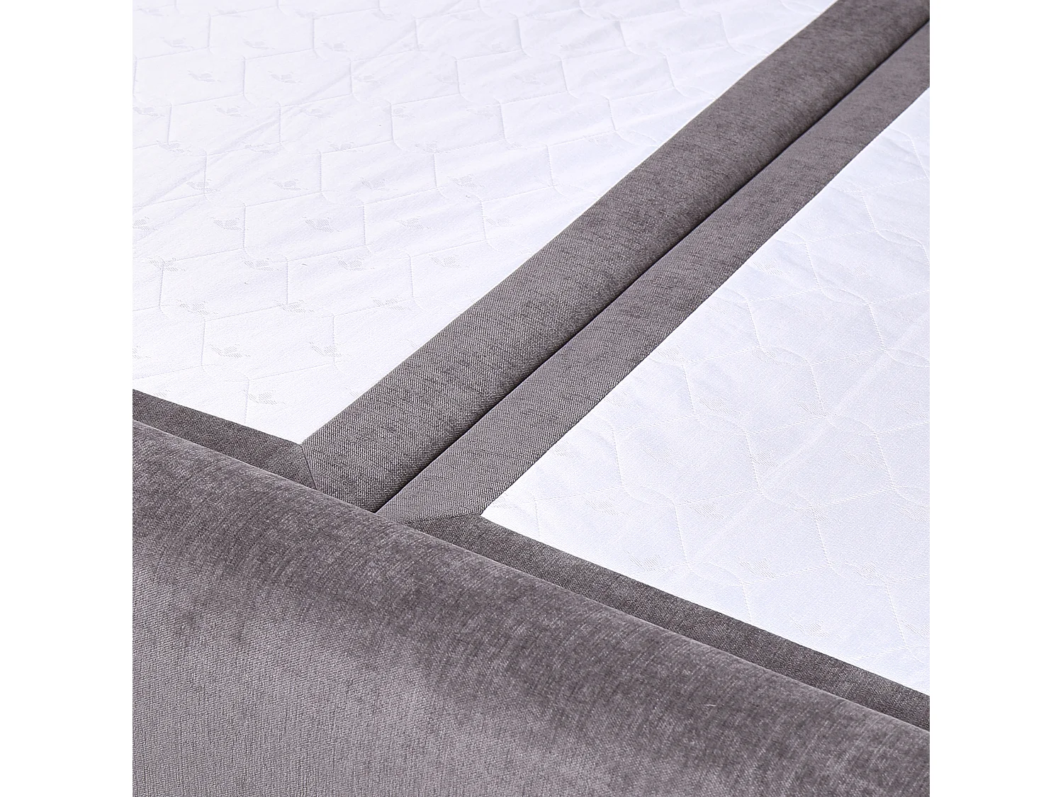 Divano letto con contenitore Tessuto ARISTOCRAT 180 x 200 cm Tortora