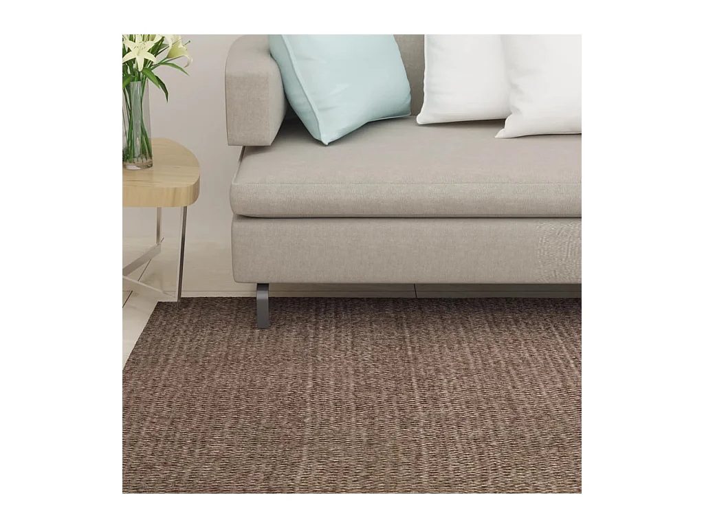 Tapis en sisal pour griffoir marron 66 x 250 cm