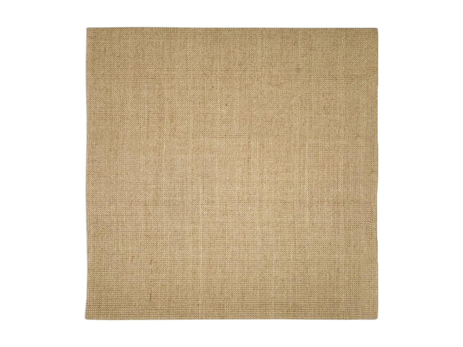 Tapete de sisal para poste arranhador 100x100 cm