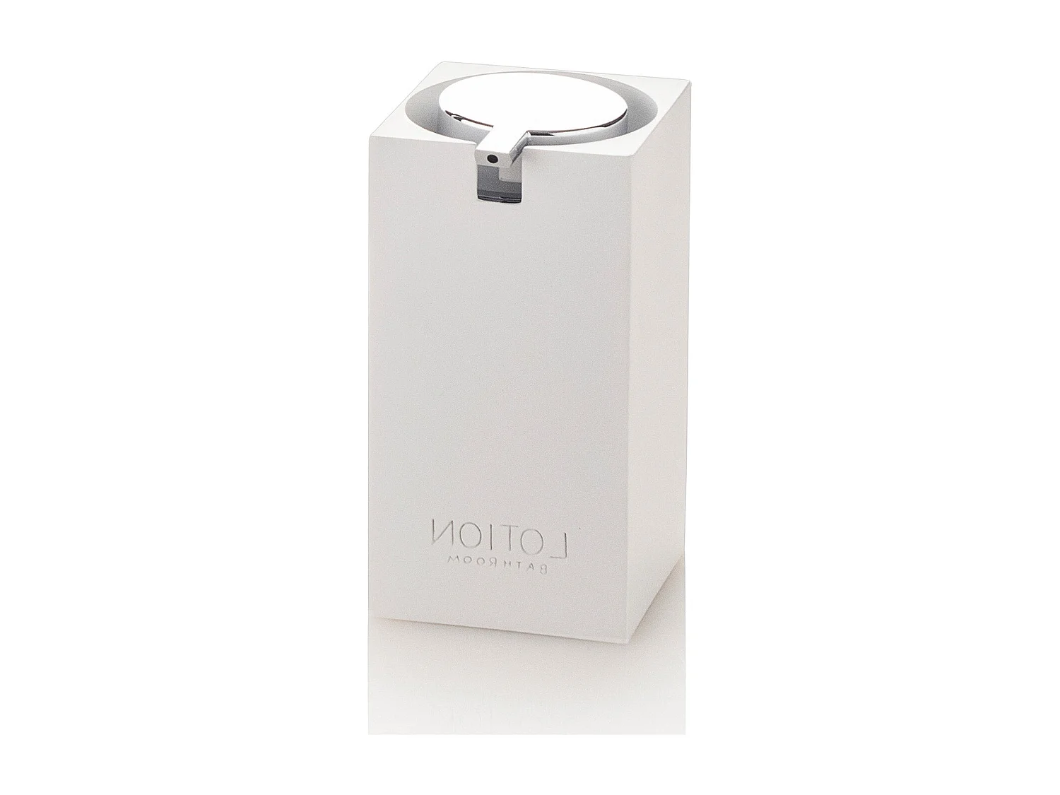 Badezubehör-Set modern aus Harz und ABS Doha - Weiß