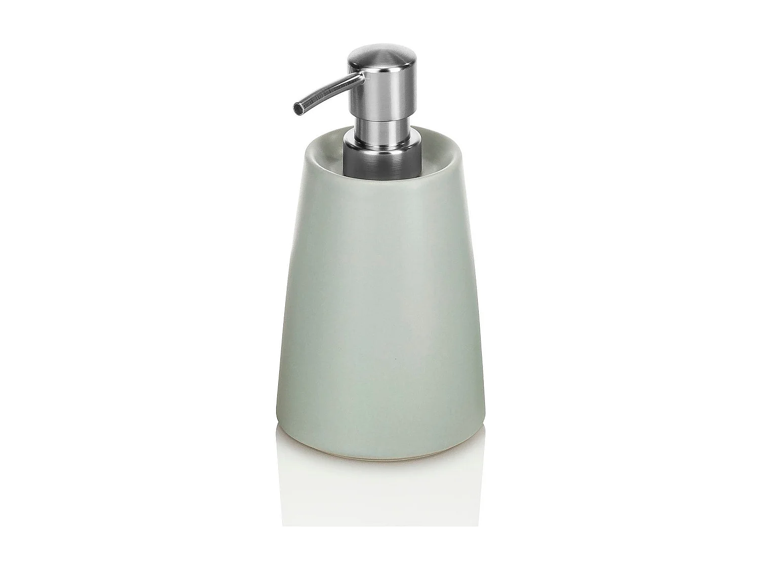 Bad-Accessoires-Set 4-tlg. aus mattgrauer Keramik Brooklyn