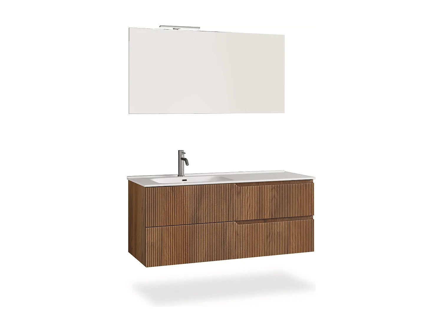 Ensemble salle de bain SX vasque 4 pièces VENERE chêne