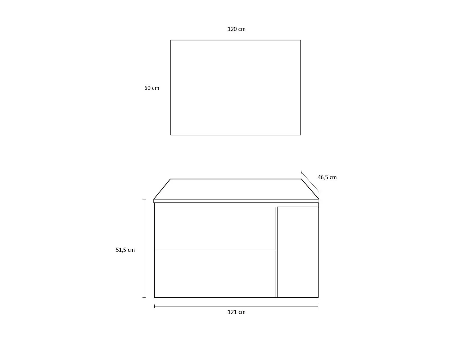 Ensemble salle de bain 4 pièces NETTUNO pin arctique