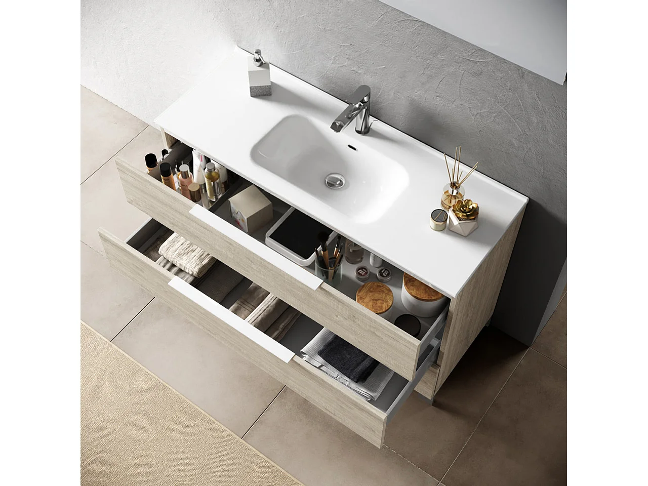 Ensemble de salle de bain 4 pièces LARISSA sherwood