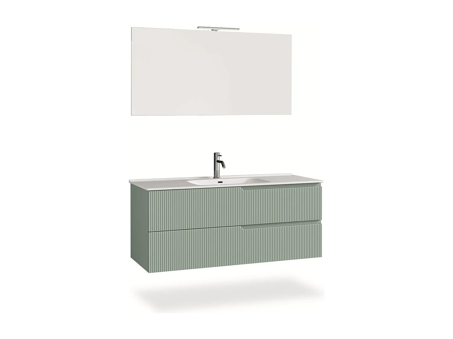 Ensemble salle de bain 4 pièces VENERE vert sauge