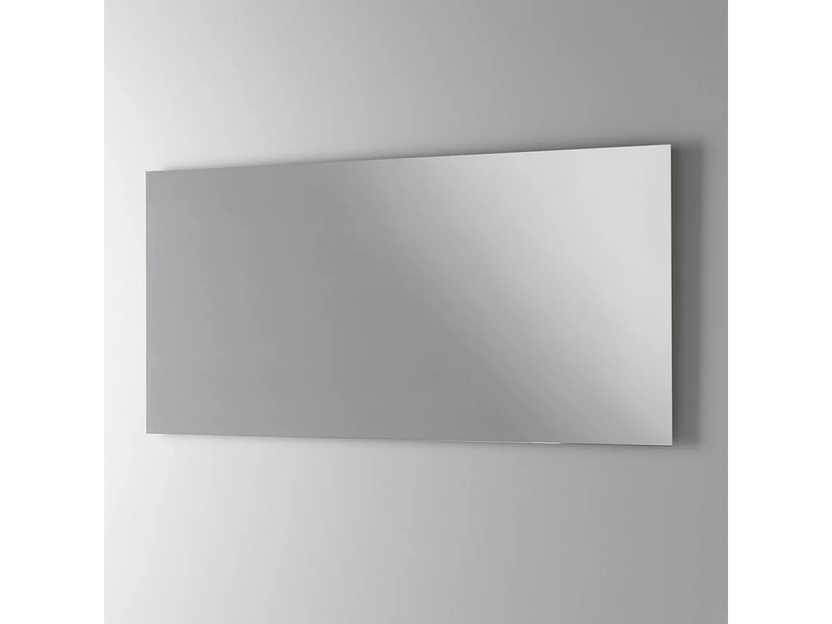 Hängende Badezimmermobile mit Spiegel und Waschbecken SX Igea - Weiß