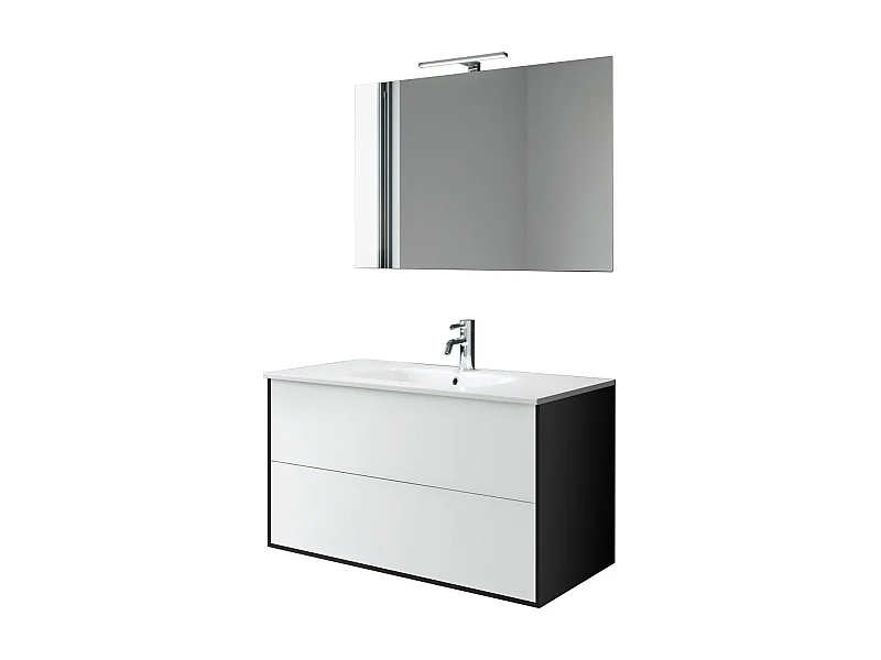 Zusammensetzung 4 Stücke Matte Weiße - IGEA