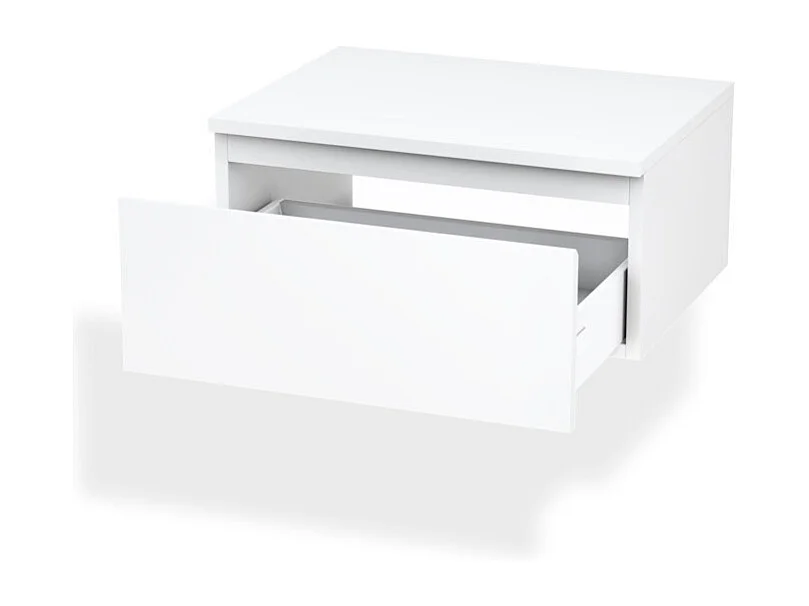 Ensemble de salle de bain 4 pièces ASTRA ciment/blanc