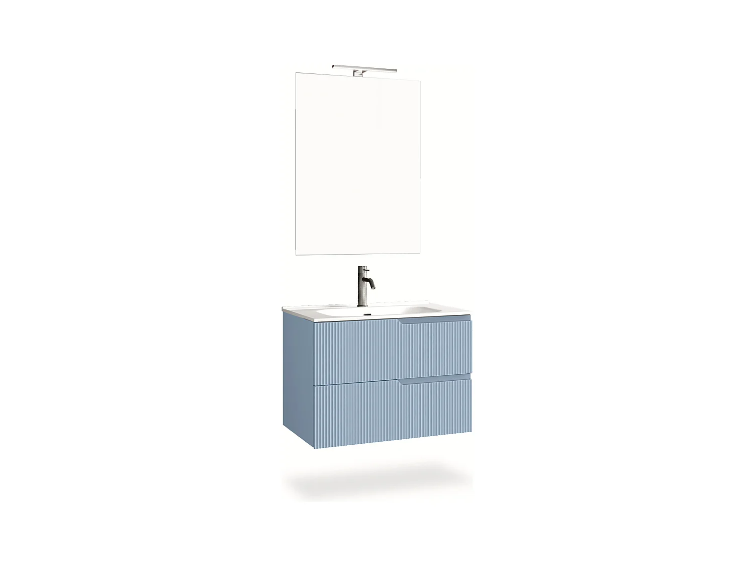 Ensemble salle de bain 4 pièces VENERE bleu tiffany