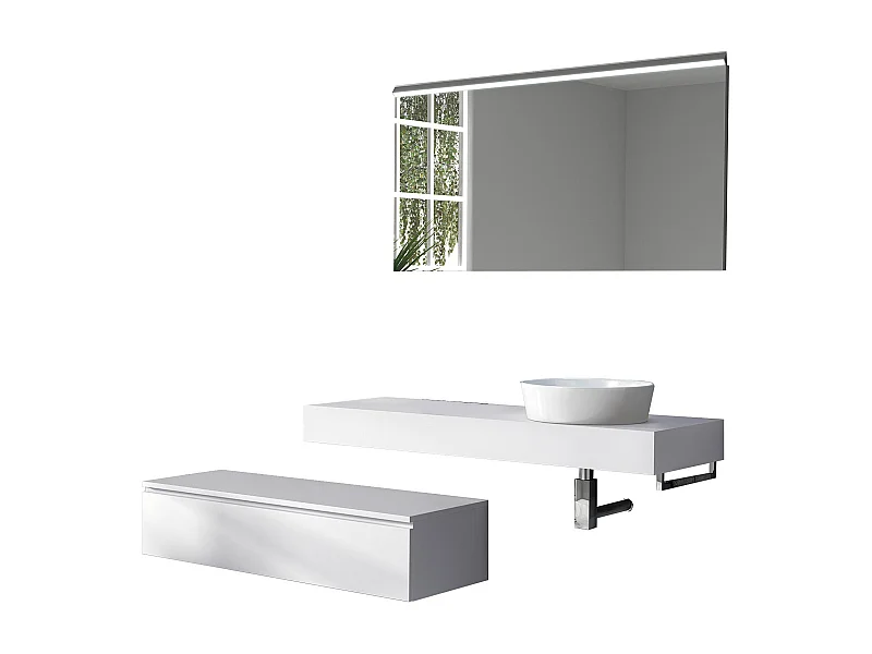 Zusammensetzung 5 Stücke ASTRA weiß