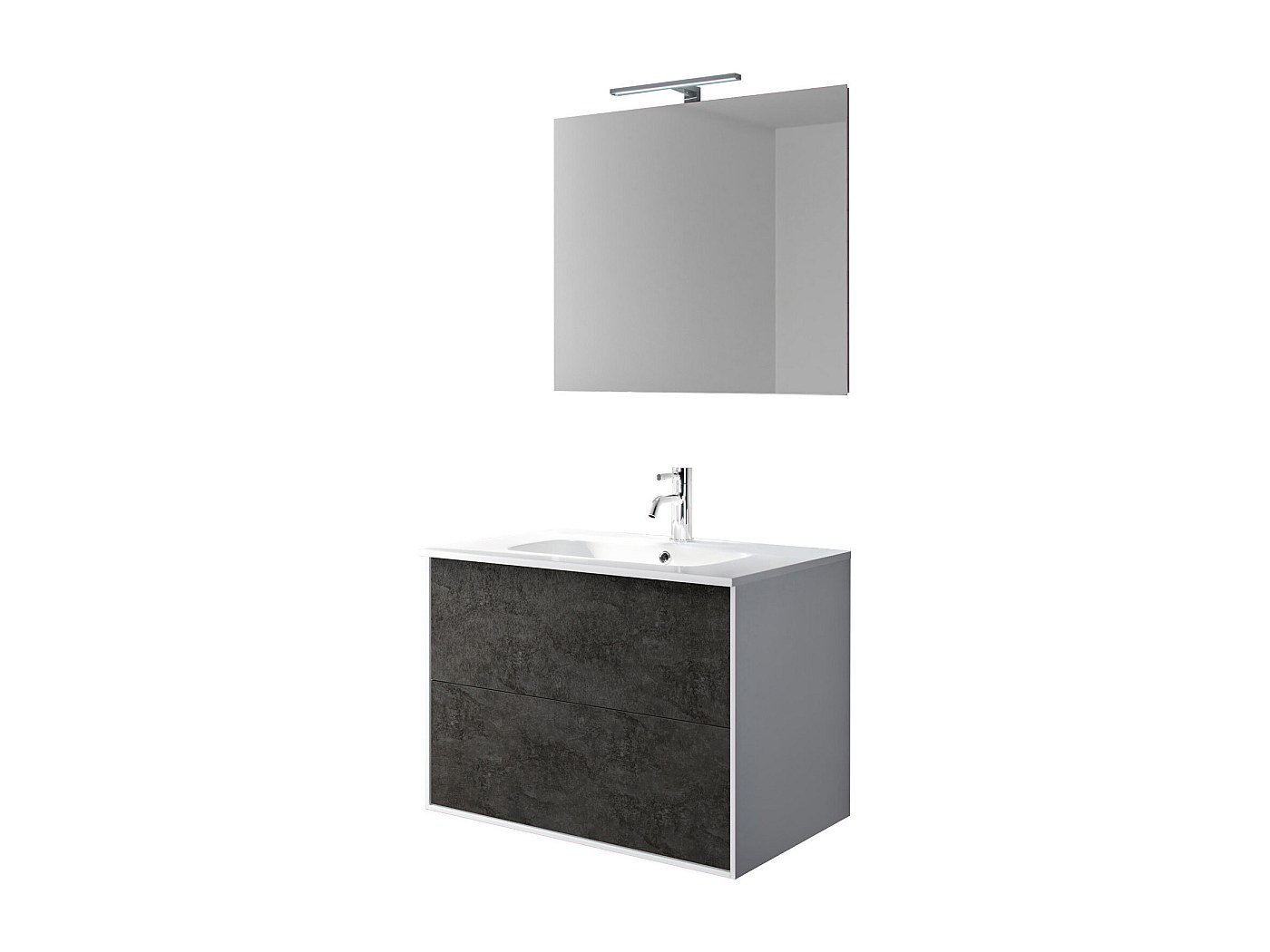 Morsetto a croce con piastra separazione, per RD 8-10 mm, acciaio inox