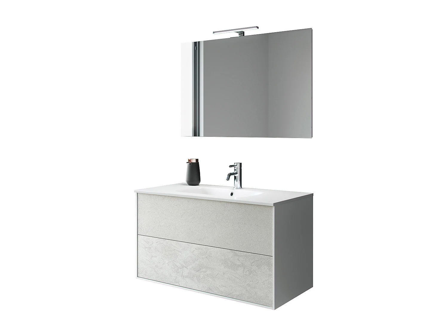 Ensemble de salle de bain 4 pièces IGEA havane