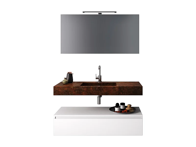 Zusammensetzung 5 Stücke  Rost / Weiß - ASTRA