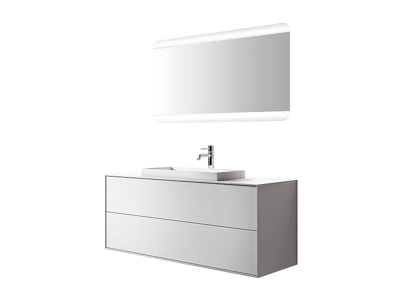 Composizione 3 pezzi IGEA bianco opaco