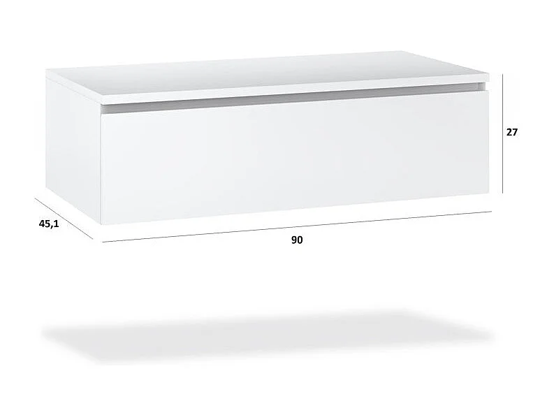 Ensemble de salle de bain 7 pièces ASTRA noir graphite/havane pierre