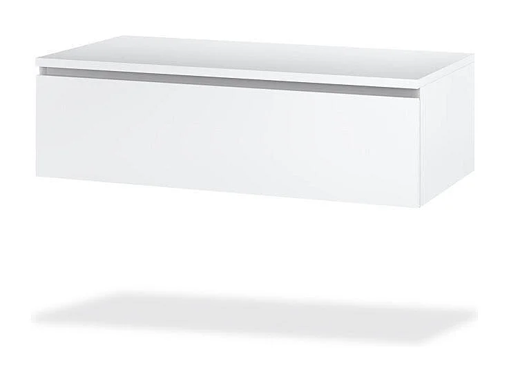 Komposition 8-teilig ASTRA Walnuss/Mattweiß