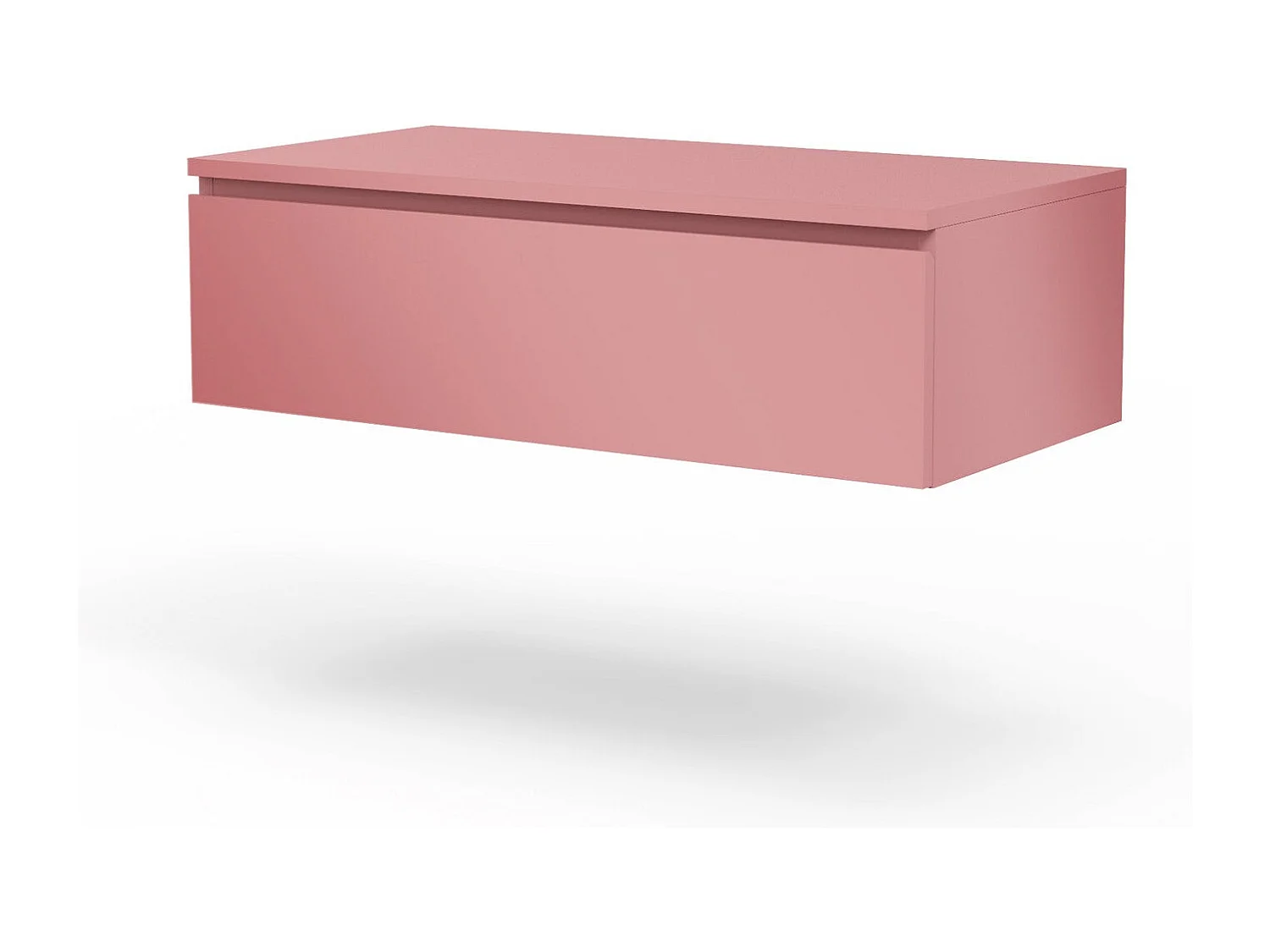 Ensemble de salle de bain 4 pièces ASTRA blanc/rose