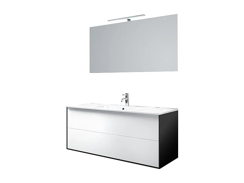 Composición 4 piezas IGEA blanco mate