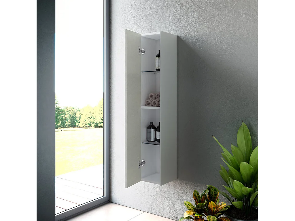 Colonne IGEA pierre havane