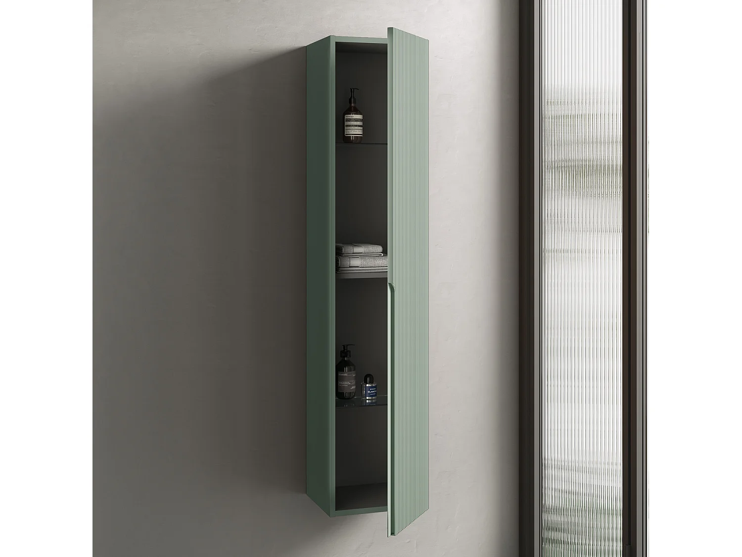 Unité murale VENERE vert sauge