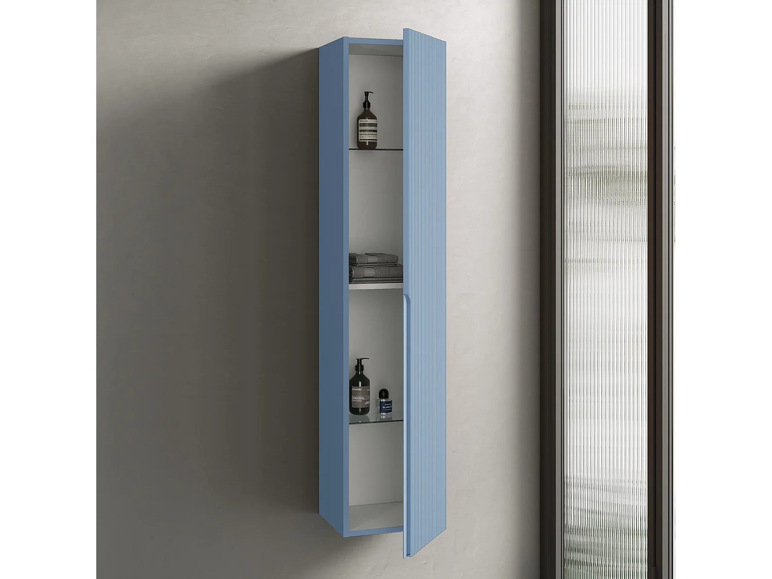 Unité murale VENERE bleu tiffany