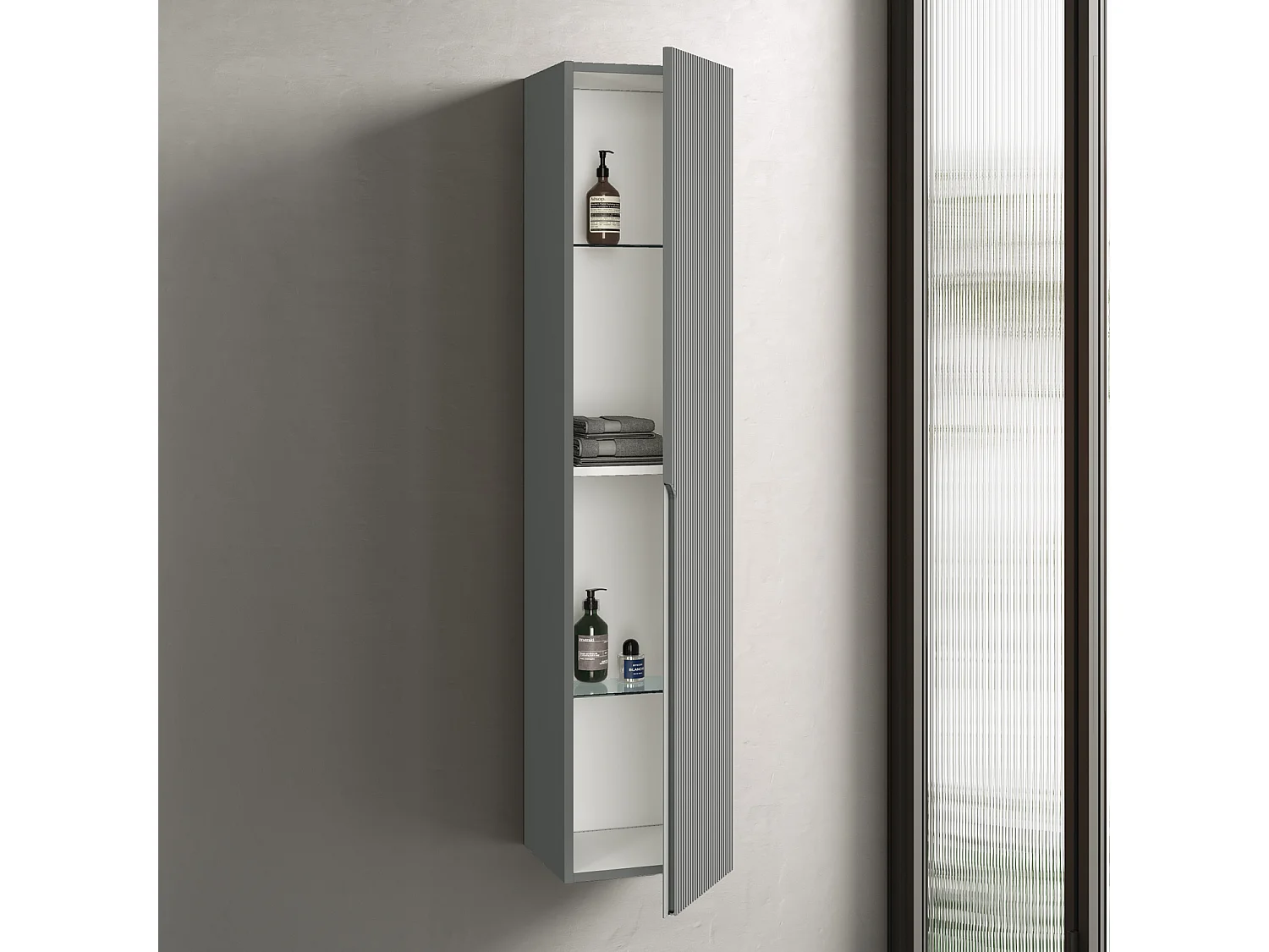 Columna VENERE gris mate