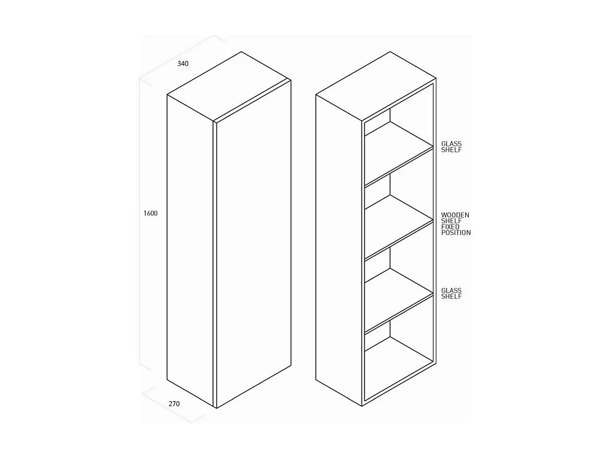 Colonne LARISSA sherwood