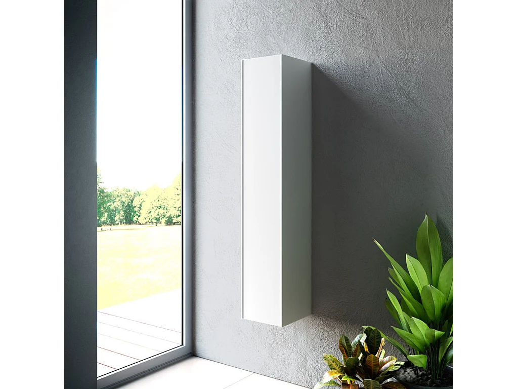 Colonne IGEA blanc mat