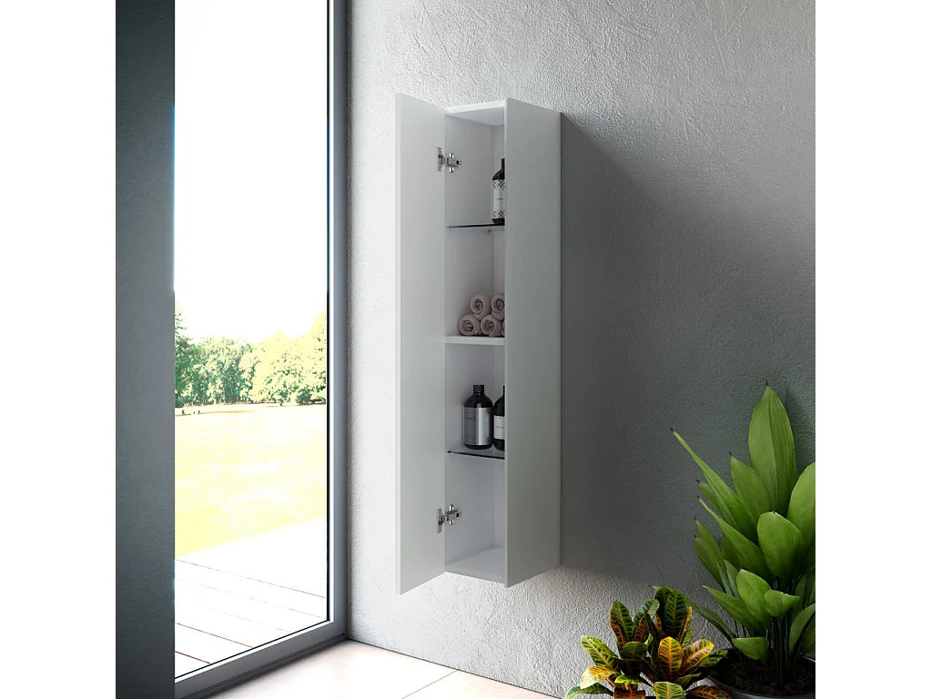 Colonne IGEA blanc mat