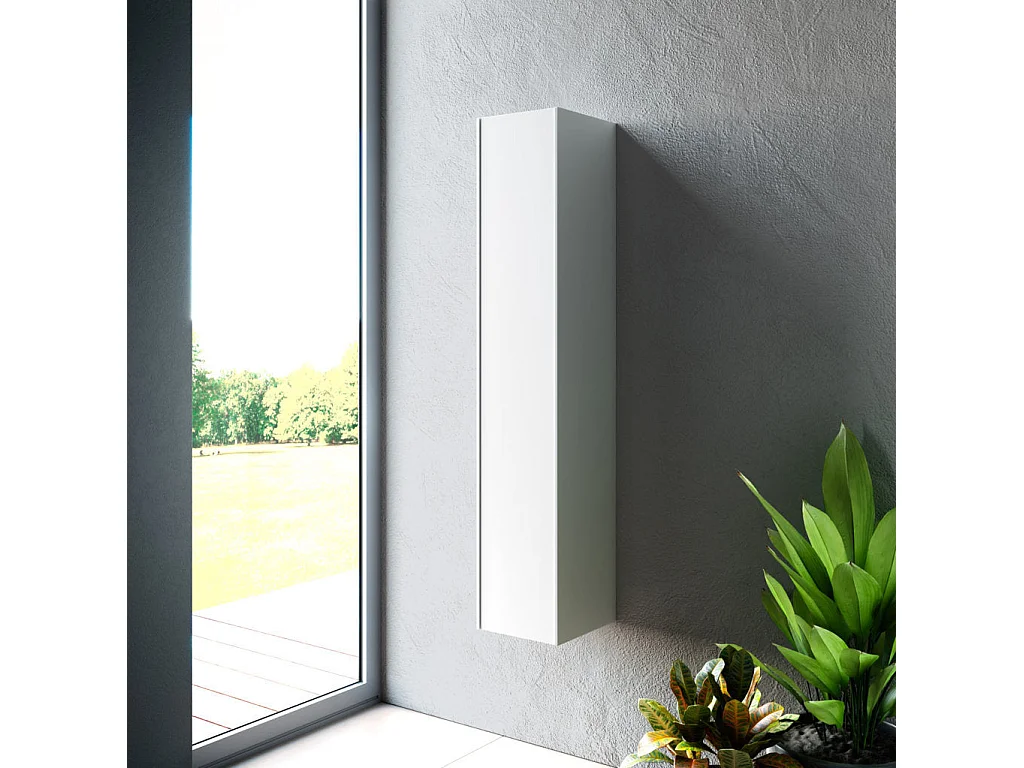 Colonne IGEA blanc mat