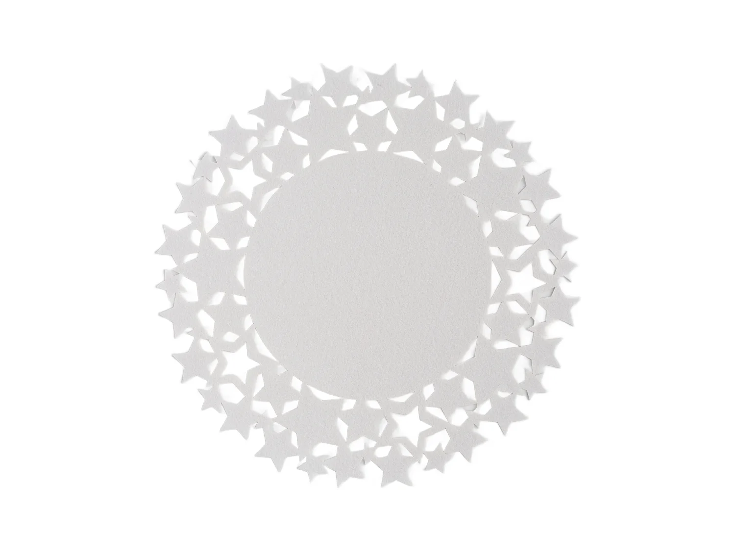 Set de Table Stille en Feutre - Blanc Moyen 38