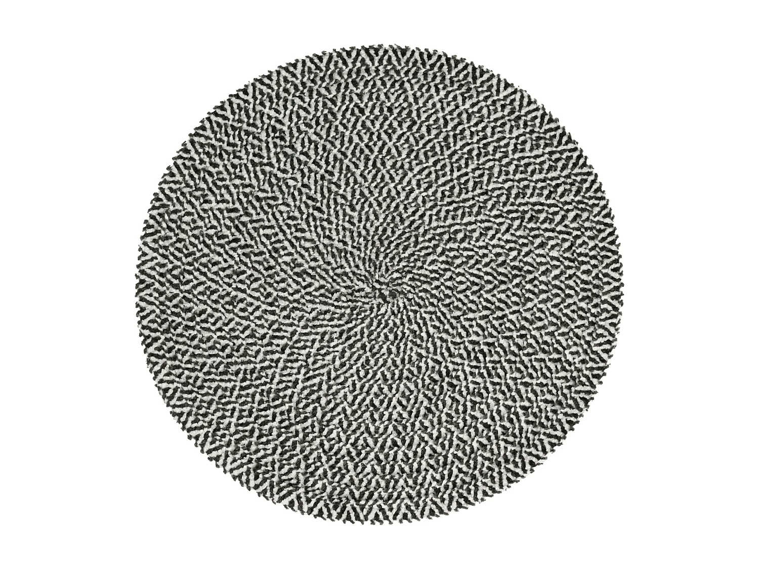 Dekoratives Tischset Tabita dunkelgrau 38 cm