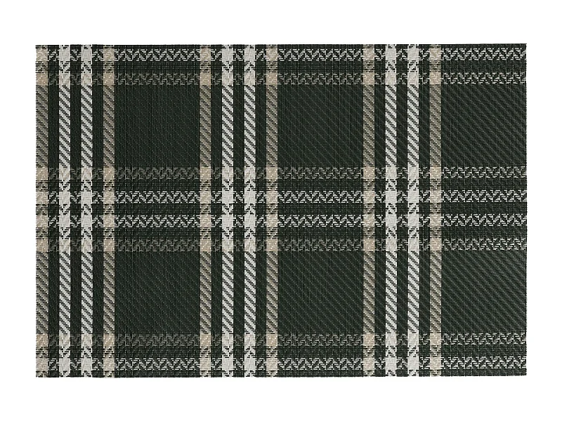 Dekoratives Tischset Parmila dunkelgrün 45x30