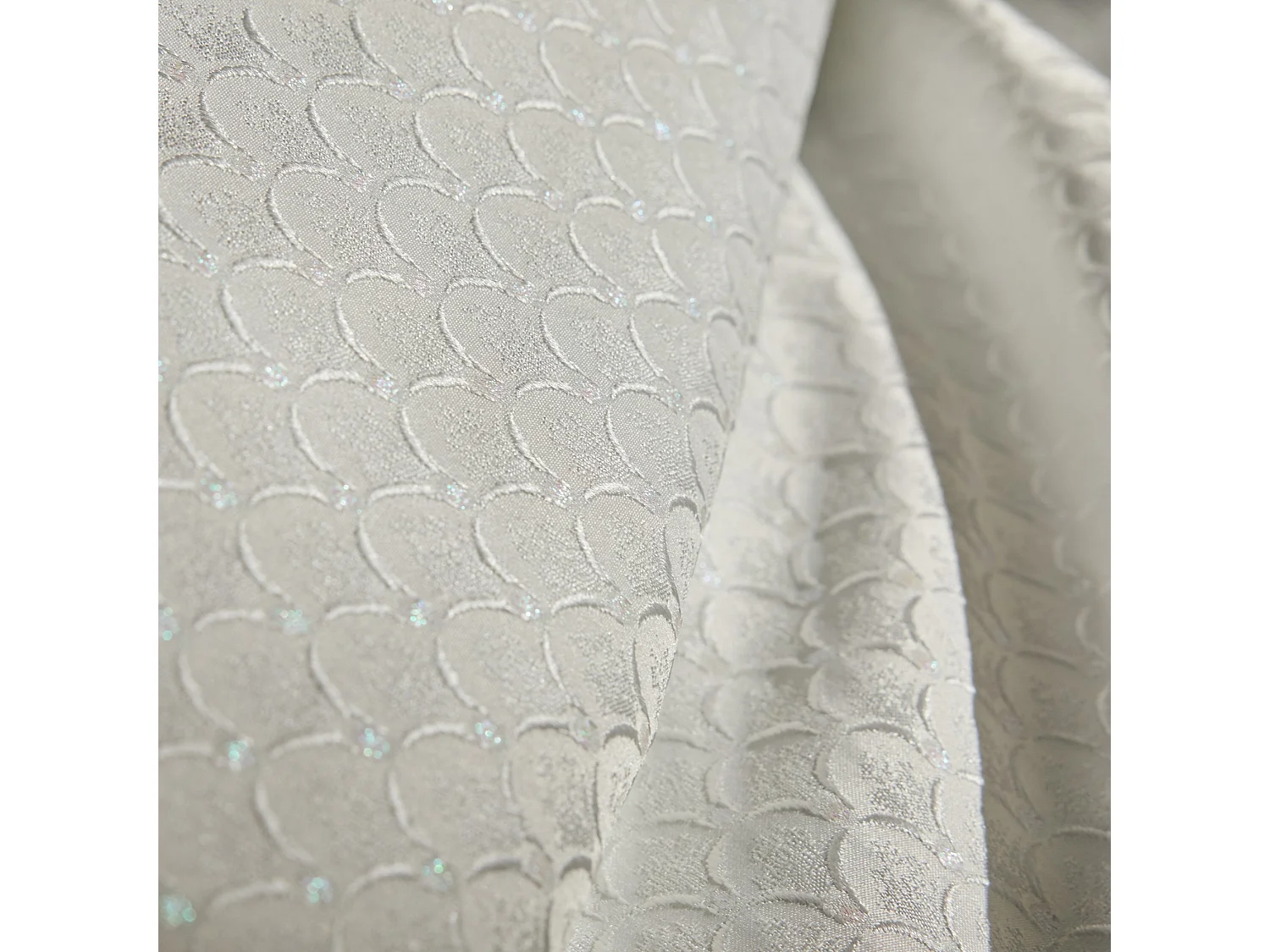 Jacquard-Bettwäsche Cinia mittel ecru 200x220