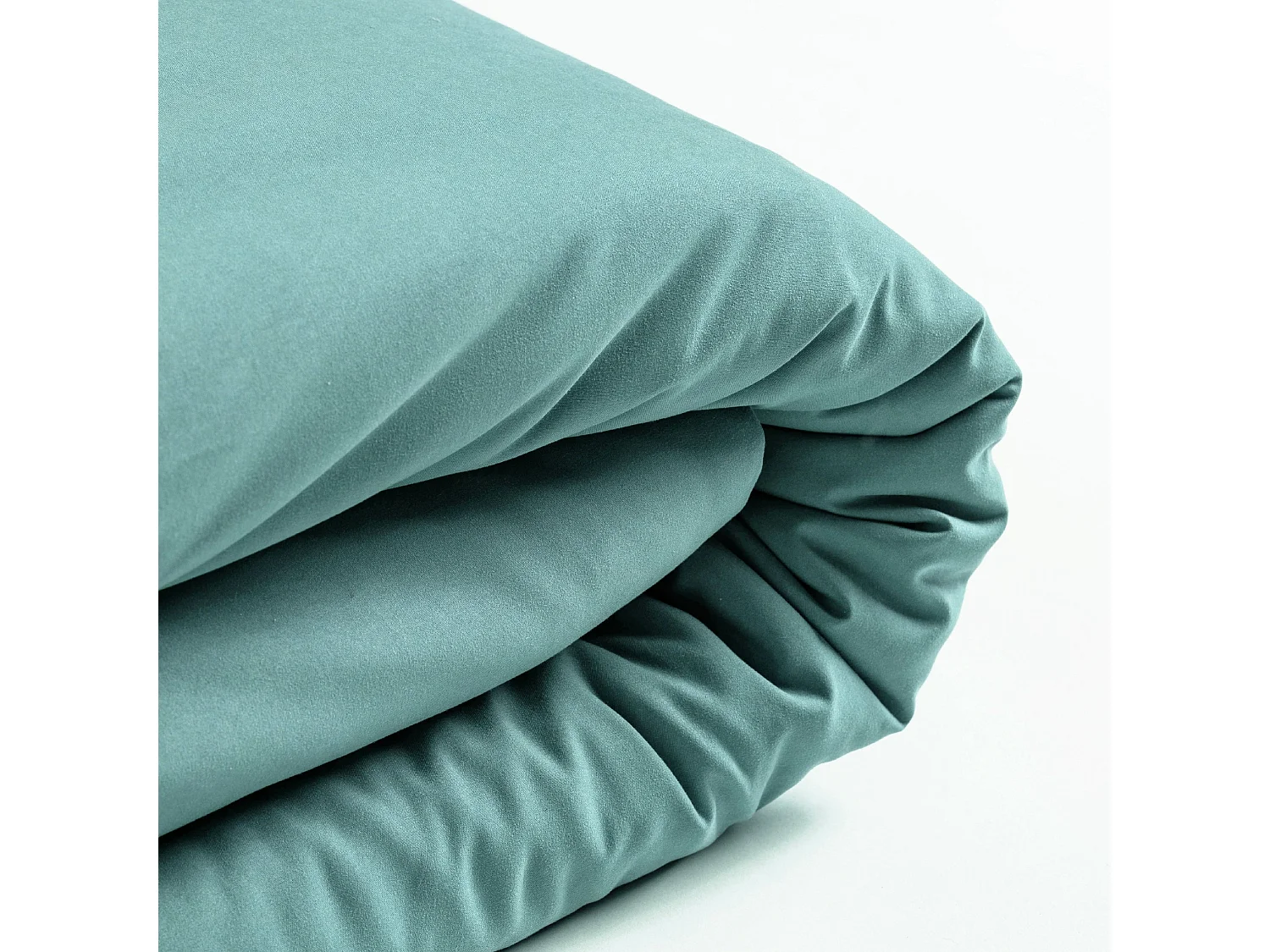 Mikrofaser-Bettwäsche Micros Mittel Türkis 160x200