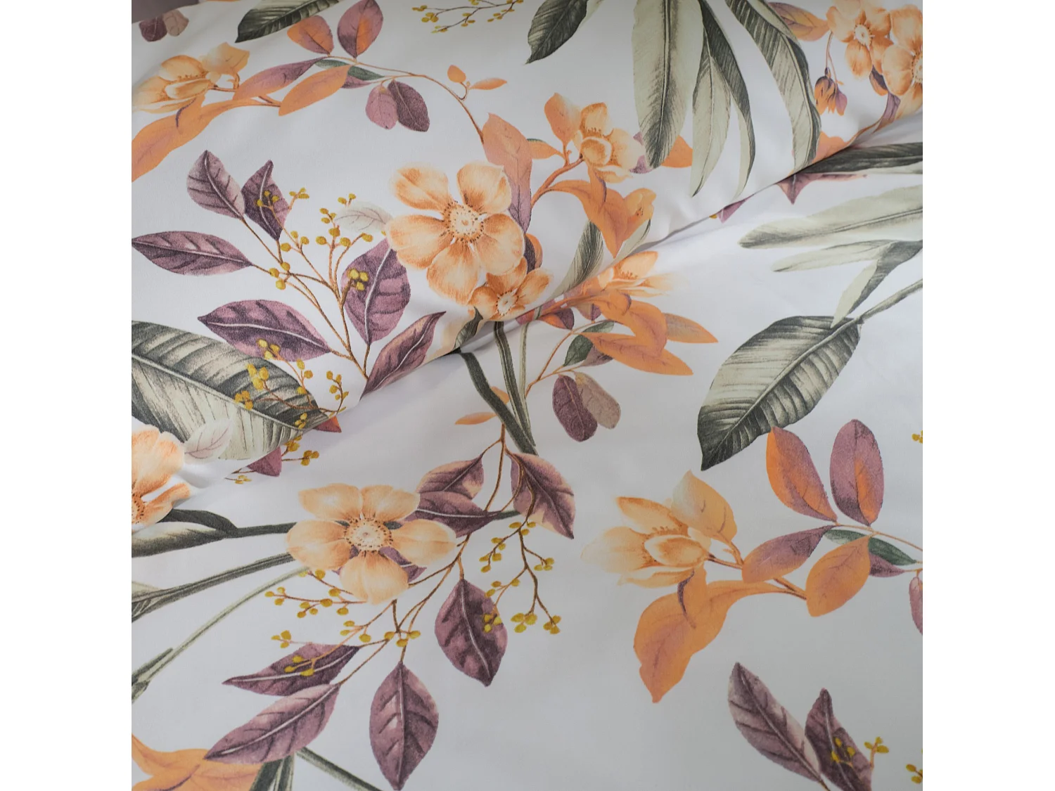 Mikrofaser-Bettwäsche Kakapo hellbeige 200 x 220