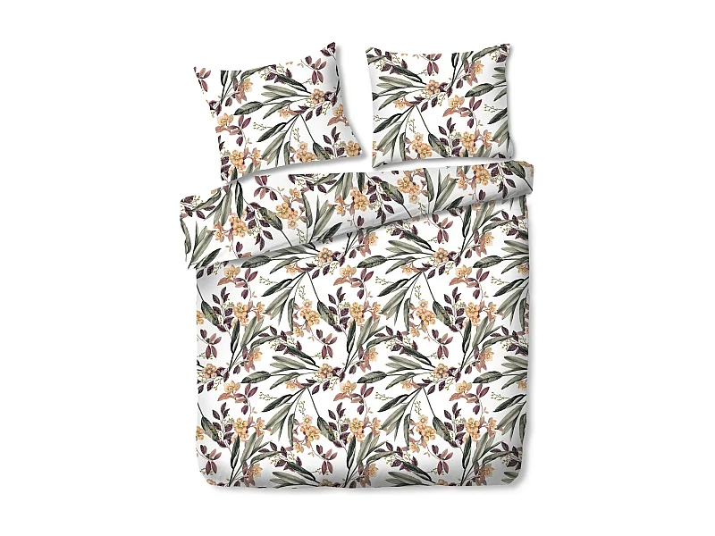 Mikrofaser-Bettwäsche Kakapo hellbeige 200 x 220