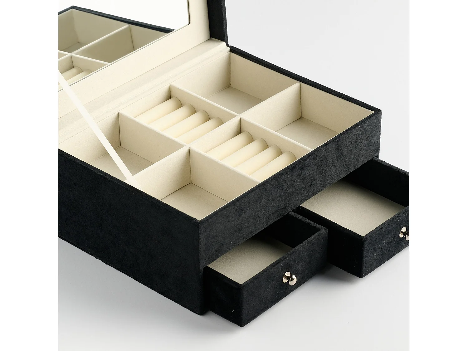 Schmuckkästchen Vazante Mittelschwarz 13x25x19.5