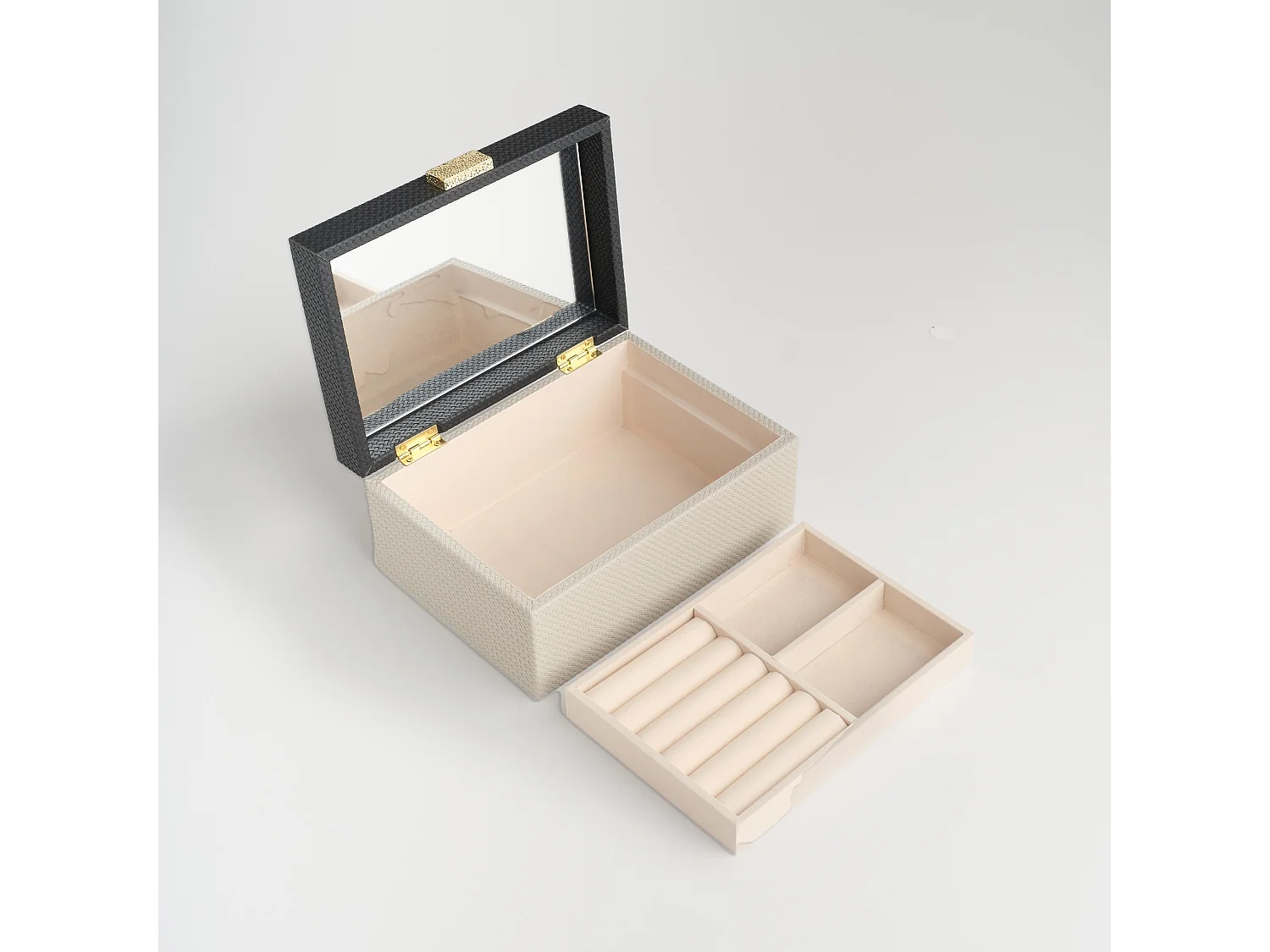 Schmuckkästchen Fleetwood mittelschwarz 10.5 x 24 x 17