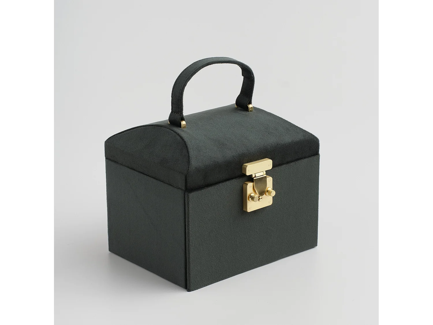 Boîte À Bijoux Monte Vert Foncé 24.5 x 20 x 17