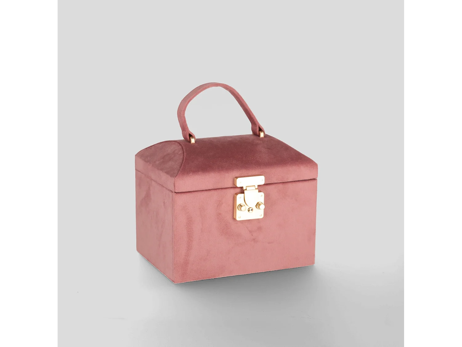Schmuckkästchen Monte mittelrosa 24.5 x 20 x 17cm