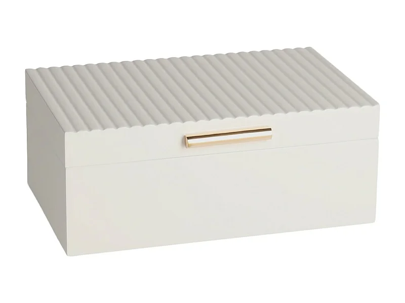 Schmuckkästchen Cosette mittelweiß 8.8 x 22 x 14