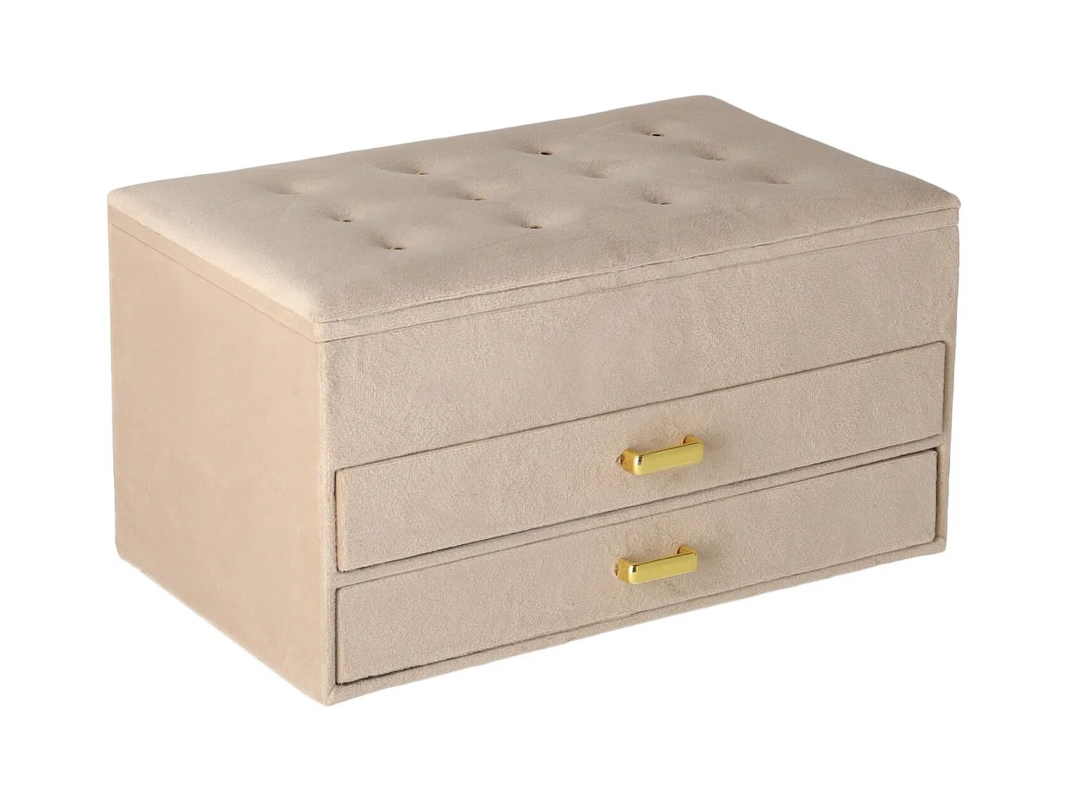 Schmuckkästchen Bonie mittleres Beige 13 x 15 x 24.7