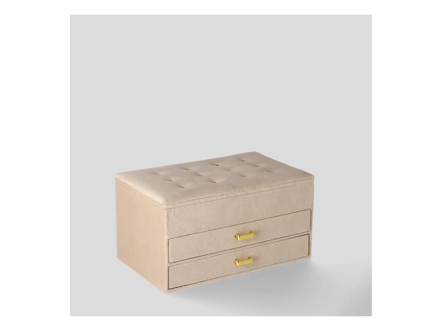 Schmuckkästchen Bonie mittleres Beige 13 x 15 x 24.7